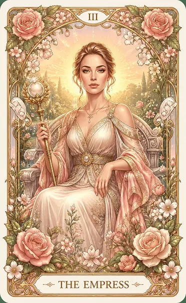 Current tarot deck reference card